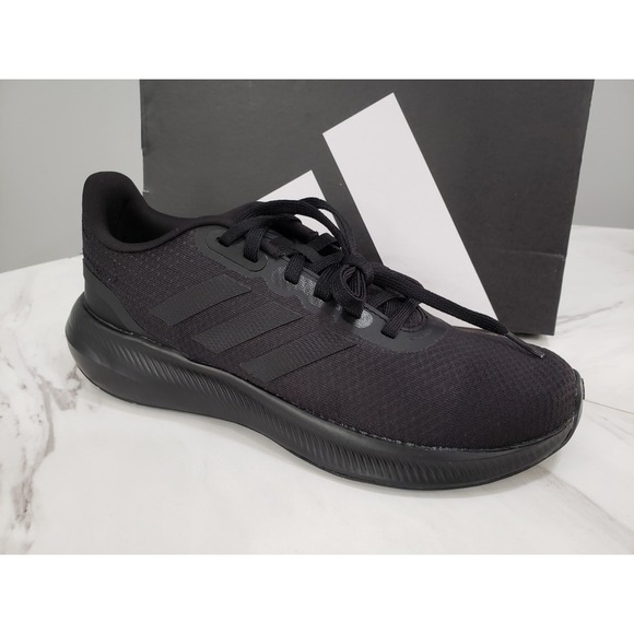 Adidas Runfalcon 3.0 Running Shoes Core Black / Carbon Women's Size 9 HP7558 NEW - Picture 1 of 8
